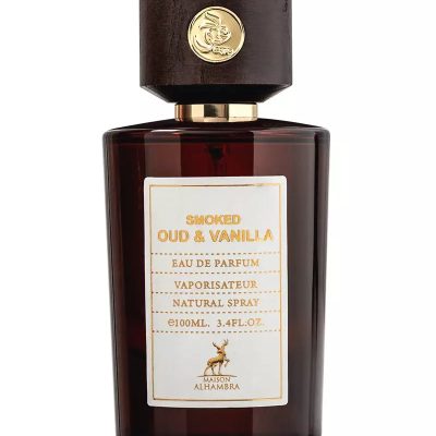 Smoked Oud & Vanilla EDP Eau De Parfum By Maison Alhambra for Unisex - 100 ML
