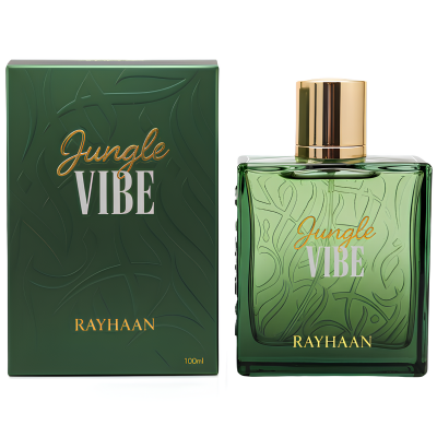 Jungle Vibe by Rayhaan Eau De Parfum 3.4 oz Spray Unisex New in Box