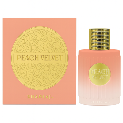Khadlaj Peach Velvet Eau de Parfum 3.4 Oz/ 100 Ml