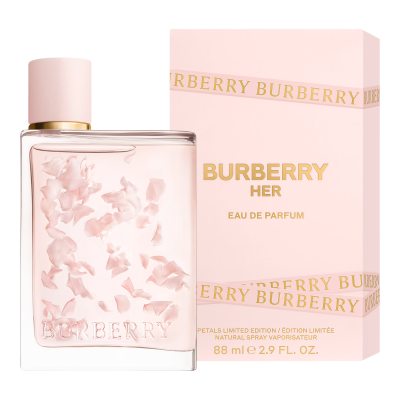 BURBERRY HER PETALS EAU DE PARFUM SPRAY FOR WOMEN 2.9 Oz / 88 ml LIMITED EDITION